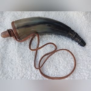 Black Powder Buffalo Horn